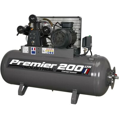 Sealey SAC32055B Heavy-duty 200L Air Compressor - 3ph 5.5Hp Sealey SAC32055B Heavy-duty 200L Air Compressor - 3ph 5.5Hp