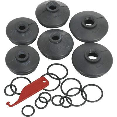 Sealey RJC01 Dust Covers - Car - 3 Sizes - 6 Pack Sealey RJC01 Dust Covers - Car - 3 Sizes - 6 Pack