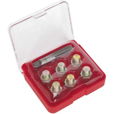 Sealey VS613 Oil Drain Plug Thread Repair Set - M13 Sealey VS613 Oil Drain Plug Thread Repair Set - M13