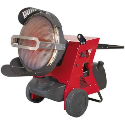 Sealey IR55 Infrared Heater - Kerosene Diesel 45.5kW Indoor Use Sealey IR55 Infrared Heater - Kerosene Diesel 45.5kW Indoor Use