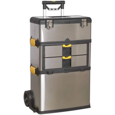 Sealey AP855 Mobile Toolbox - 3 Compartments Sealey AP855 Mobile Toolbox - 3 Compartments