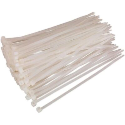 Amarre de Nylon Sealey CT20048P100W 200x4.8mm - Brida Amarre de Nylon Sealey CT20048P100W 200x4.8mm - Brida
