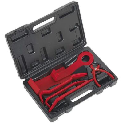 Kit de ferramentas de moldura e estofamento Sealey RT6K Kit de ferramentas de moldura e estofamento Sealey RT6K