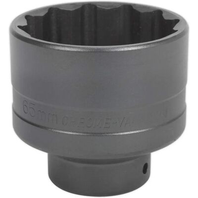 Sealey SX0150 Impact Socket - 65mm, 12-kant, 3/4" drivemål Sealey SX0150 Impact Socket - 65mm, 12-kant, 3/4" drivemål