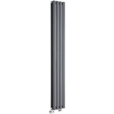 Radiateur Vertical Hudson Reed Revive Anthracite - 1600x236mm - Économiseur d'espace - Publicité Radiateur Vertical Hudson Reed Revive Anthracite - 1600x236mm - Économiseur d'espace - Publicité