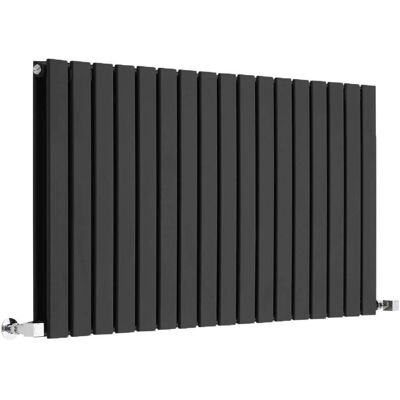 Radiatore Orizzontale Moderno Nero - Riscaldamento di Lusso - Hudson Reed Radiatore Orizzontale Moderno Nero - Riscaldamento di Lusso - Hudson Reed