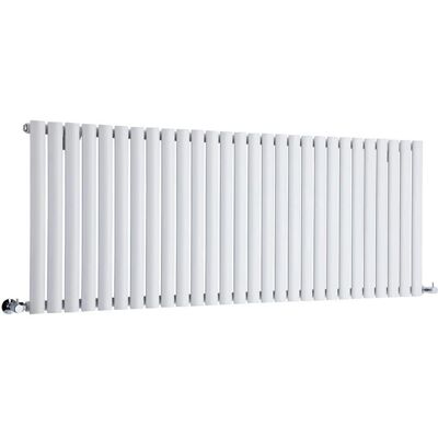 Radiatore Revive di Hudson Reed - Design Orizzontale Moderno - Finitura Bianca - 635x1647mm Radiatore Revive di Hudson Reed - Design Orizzontale Moderno - Finitura Bianca - 635x1647mm