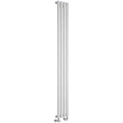 Radiatore verticale Revive Slim di Hudson Reed - Bianco - 178cm x 23,6cm - 595W Radiatore verticale Revive Slim di Hudson Reed - Bianco - 178cm x 23,6cm - 595W