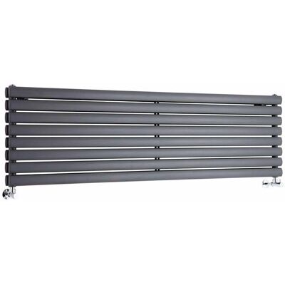 Radiatore Orizzontale Revive - Hudson Reed - Antracite - 472x1600 - Design Moderno Radiatore Orizzontale Revive - Hudson Reed - Antracite - 472x1600 - Design Moderno