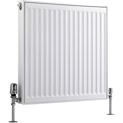 Radiatore Eco Hudson Reed Tipo 11 - Bianco - 669W - 600x600mm - Riscaldamento ad acqua Radiatore Eco Hudson Reed Tipo 11 - Bianco - 669W - 600x600mm - Riscaldamento ad acqua
