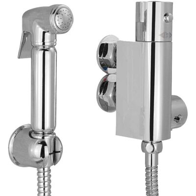 Kit Bidet Termostatico Hudson Reed - Cromato - Design Moderno Kit Bidet Termostatico Hudson Reed - Cromato - Design Moderno