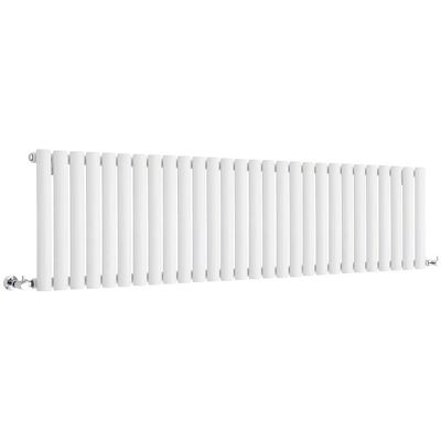 Radiatore Orizzontale Moderno Bianco - Hudson Reed Revive - 1138W Radiatore Orizzontale Moderno Bianco - Hudson Reed Revive - 1138W