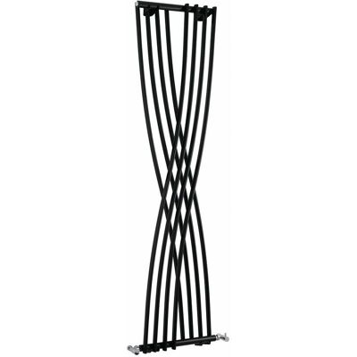 Radiatore di Design Verticale Hudson Reed - Nero - 1775mm x 450mm - 925W Radiatore di Design Verticale Hudson Reed - Nero - 1775mm x 450mm - 925W