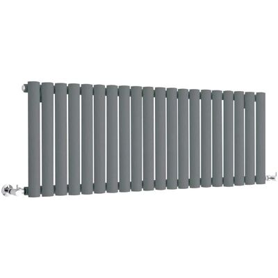 Radiatore Hudson Reed - 813W - Antracite - Design Orizzontale - Moderno - 400x1180mm Radiatore Hudson Reed - 813W - Antracite - Design Orizzontale - Moderno - 400x1180mm