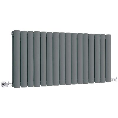 Radiatore Hudson Reed Revive - 1052W, 40x100cm, Antracite - Design Moderno Radiatore Hudson Reed Revive - 1052W, 40x100cm, Antracite - Design Moderno