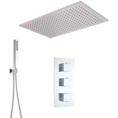 Kit doccia termostatica HudsonReed - Kubix Kit doccia termostatica HudsonReed - Kubix