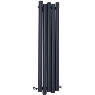 Radiatore verticale Laeto di Hudson Reed - Antracite - 1600x390mm - 1035W - Riscaldamento Radiatore verticale Laeto di Hudson Reed - Antracite - 1600x390mm - 1035W - Riscaldamento