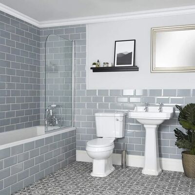HudsonReed Richmond Vintage Bathroom Set - Bathtub, Toilet, Sink HudsonReed Richmond Vintage Bathroom Set - Bathtub, Toilet, Sink