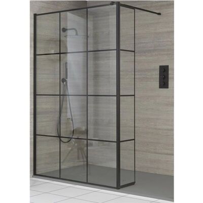 HUDSON REED - Barq - 1700x900 - Slate Gray - Walk-In Shower HUDSON REED - Barq - 1700x900 - Slate Gray - Walk-In Shower