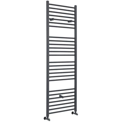 Hudson Reed Artle Sèche-serviettes Chauffant - Anthracite - 1800x600mm - Design Moderne - Publicité Hudson Reed Artle Sèche-serviettes Chauffant - Anthracite - 1800x600mm - Design Moderne - Publicité