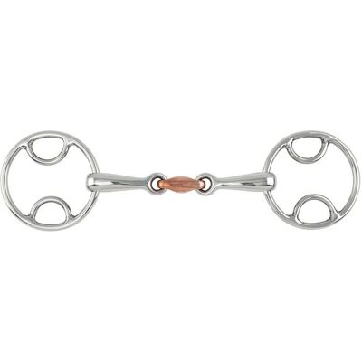 Shires Bevel Bit avec Lame en Cuivre Taille 5 - Mors à Cheval - Publicité Shires Bevel Bit avec Lame en Cuivre Taille 5 - Mors à Cheval - Publicité