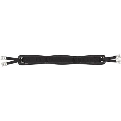 Shires - Anti-Chafe Contour - Schwarz - 110cm - Girth Shires - Anti-Chafe Contour - Schwarz - 110cm - Girth