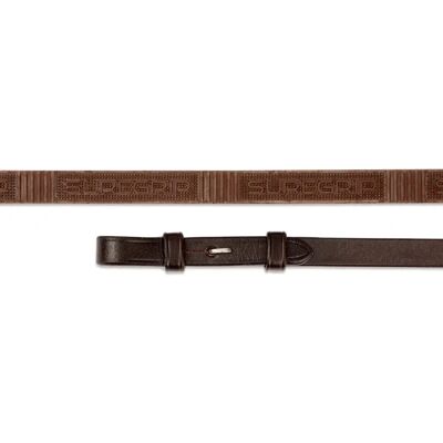 Shires - Velociti Rapida Pro Suregrip Reins - Havana - 48x1/2 - Reins - Publicité Shires - Velociti Rapida Pro Suregrip Reins - Havana - 48x1/2 - Reins - Publicité