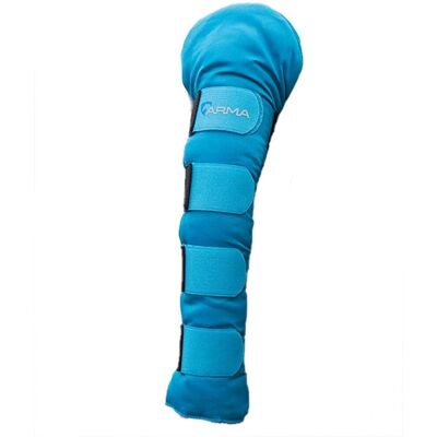 Shires - Garnissage de queue - Bright Blue - Tail guard - Publicité Shires - Garnissage de queue - Bright Blue - Tail guard - Publicité