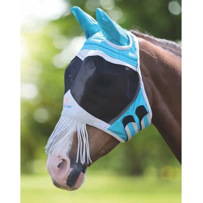 Shires Pony Teal Fliegenmaske - Fliegenmaske Shires Pony Teal Fliegenmaske - Fliegenmaske