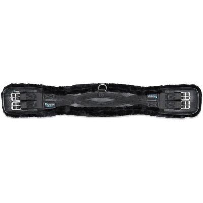 Shires Schwarzes 55cm Dressurgurt - Unterstützung, Feuchtigkeitsableitend, Tiefes Fleece Shires Schwarzes 55cm Dressurgurt - Unterstützung, Feuchtigkeitsableitend, Tiefes Fleece