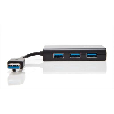 Hub USB Targus ACH122EUZ - 3 Puertos USB 3.0 y Ethernet Gigabit Hub USB Targus ACH122EUZ - 3 Puertos USB 3.0 y Ethernet Gigabit