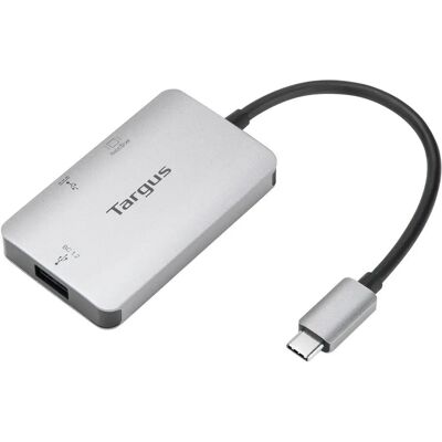 Targus ACA948EU Hub USB-C avec HDMI et Power - Publicité Targus ACA948EU Hub USB-C avec HDMI et Power - Publicité