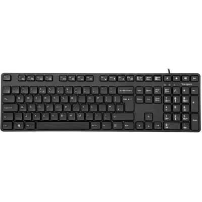 Targus AKB30AMUK Vollgröße UK Antimikrobielles Kabelkeyboard Targus AKB30AMUK Vollgröße UK Antimikrobielles Kabelkeyboard