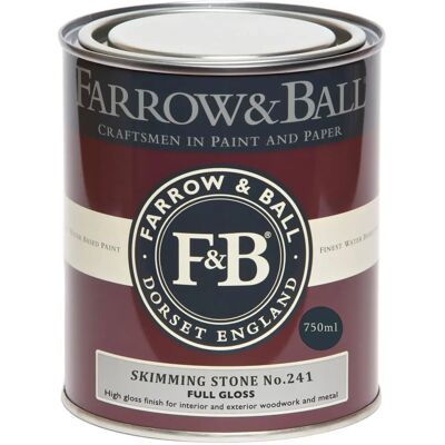 Farrow & Ball Full Gloss Skimming Stone - Paint Farrow & Ball Full Gloss Skimming Stone - Paint