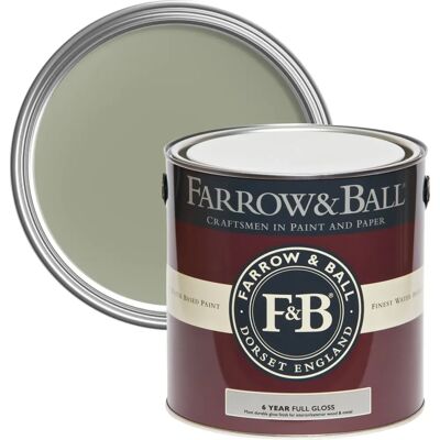 Farrow & Ball Full Gloss Lichen No.19 - 2.5L Farrow & Ball Full Gloss Lichen No.19 - 2.5L