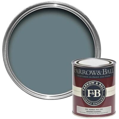 Farrow & Ball De Nimes No.299 2.5L Modern Eggshell Paint Farrow & Ball De Nimes No.299 2.5L Modern Eggshell Paint