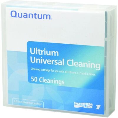 Quantum - LTO Universal Cleaning - Noir - 1.27 cm - Tape Quantum - LTO Universal Cleaning - Noir - 1.27 cm - Tape