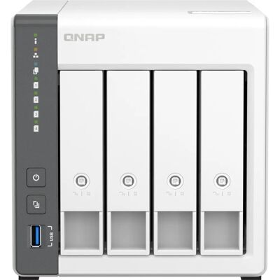 QNAP TS-433 ARM Cortex-A55 4 GB 32 TB NAS - NAS Tower QNAP TS-433 ARM Cortex-A55 4 GB 32 TB NAS - NAS Tower
