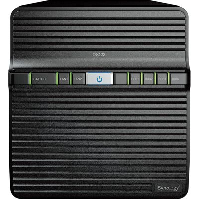 Synology - DS423/16TB-HAT3300 - Black - RTD1619B - NAS Synology - DS423/16TB-HAT3300 - Black - RTD1619B - NAS