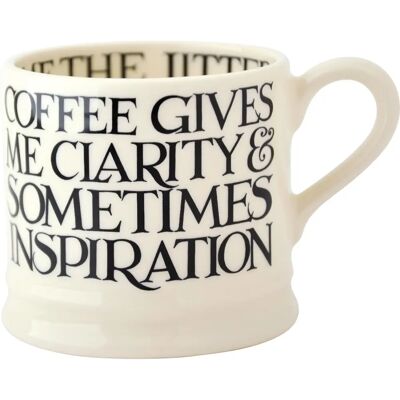 Emma Bridgewater Black Toast Kleine Tasse - Steingut, 142ml/175ml Emma Bridgewater Black Toast Kleine Tasse - Steingut, 142ml/175ml
