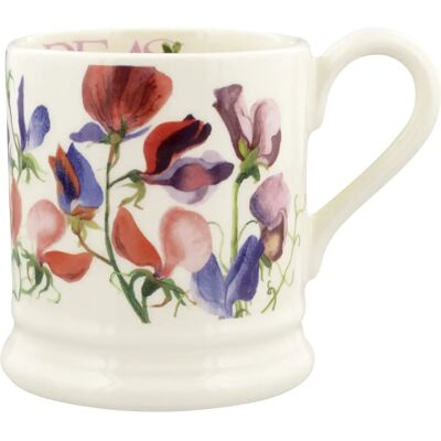 Emma Bridgewater Flowers Sweet Pea Half Pint Mug - Mug Emma Bridgewater Flowers Sweet Pea Half Pint Mug - Mug