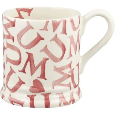 Emma Bridgewater MUM Half Pint Earthenware Mug - Pink - Mug Emma Bridgewater MUM Half Pint Earthenware Mug - Pink - Mug