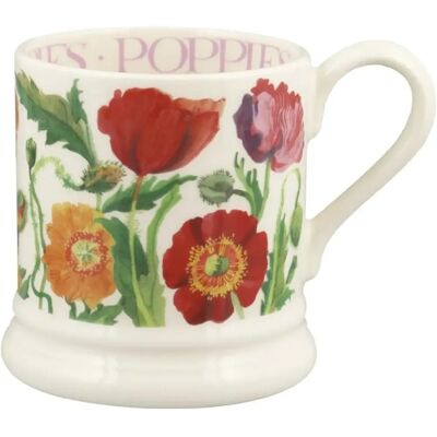 Emma Bridgewater Mohnblumen Halbpint Tasse – Keramikgeschenk Emma Bridgewater Mohnblumen Halbpint Tasse – Keramikgeschenk
