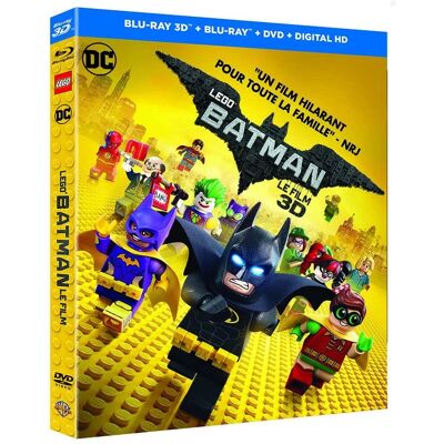 Lego Batman, le film - Blu-ray 3D - DC COMICS - 3 Disques - Copie Numérique - Édition Collector - Publicité Lego Batman, le film - Blu-ray 3D - DC COMICS - 3 Disques - Copie Numérique - Édition Collector - Publicité