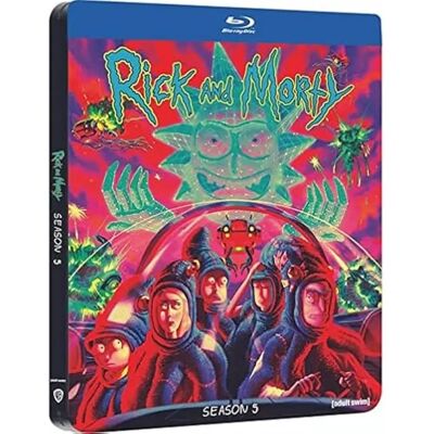 Rick and Morty - Saison 5 SteelBook DVD - Série TV - Publicité Rick and Morty - Saison 5 SteelBook DVD - Série TV - Publicité