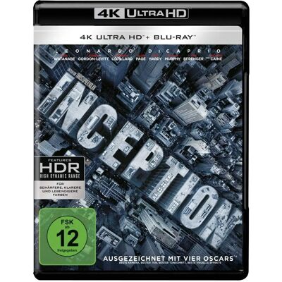 Warner Home Video Inception 2-Disc Blu-ray - Gebraucht - 4K Ultra HD Warner Home Video Inception 2-Disc Blu-ray - Gebraucht - 4K Ultra HD