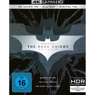Christopher Nolan - The Dark Knight Trilogy - Blu-ray - Limitierte Edition Christopher Nolan - The Dark Knight Trilogy - Blu-ray - Limitierte Edition