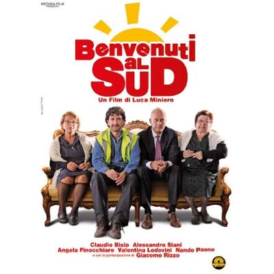 Benvenuti al Sud DVD - Film italien, Région 2 - Publicité Benvenuti al Sud DVD - Film italien, Région 2 - Publicité