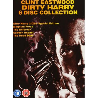 Warner Bros Dirty Harry Collection DVD - Region 2 Warner Bros Dirty Harry Collection DVD - Region 2
