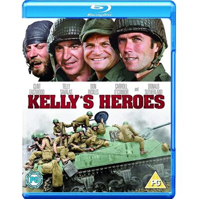 Warner Bros Kelly's Heroes Blu-ray - Blu-ray Movie Warner Bros Kelly's Heroes Blu-ray - Blu-ray Movie
